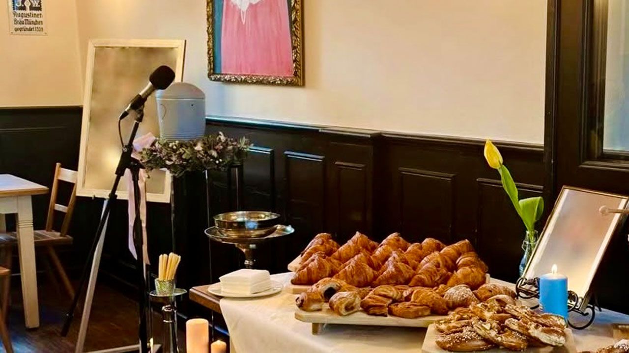 Beerdigung Buffet 